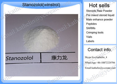 Anabolic steroid raw powder  bodybuilding Stanozolol Winstrol oral steroid for Bodybuilding CAS 10418-03-8