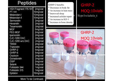 158861-67-7 Peptides Powder GHRP-2 5mg/Vial And 10mg/Vial Muscle Gain Decrease Body Fat GHRP-2