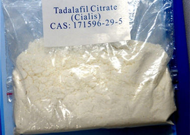 99% Purity Male Enhancement White Steroids Powder Tadalafil Medication CAS 171596-29-5