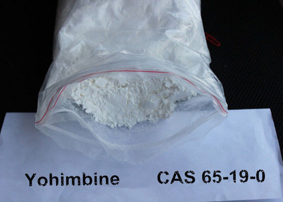 White Powder 99% Purity Male Sex Hormones Yohimbine Hydrochloride CAS 65-19-0 For Erectile Dysfunction
